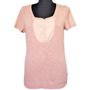 Ralph Lauren Jeans Company‎ Womens Short Sleeve Shirt Size XL Buttons Y2K